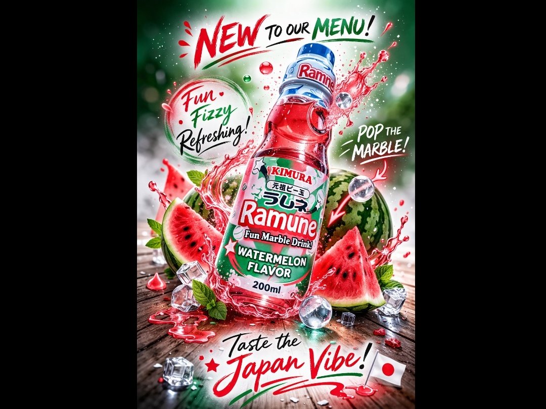 Get ready for some fizzy fun 🫧🍉