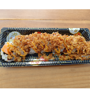 382. VEGAN Salmon Crunch Roll