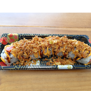 385. VEGAN Tuna Crunch Roll
