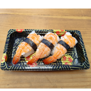 553. EBI Nigiri (Cooked) -3 PCS