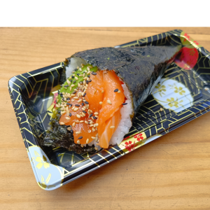 453. Salmon & Avocado Temaki - 1 Cone