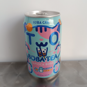 Boba Cat Original Boba Milk Tea Can