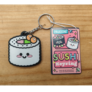 Uramaki Sushi Keychain