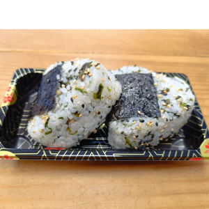 823. Roasted Seaweed Onigiri- 2 Pieces