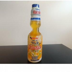Sparkling Orange Ramune Soft Drink