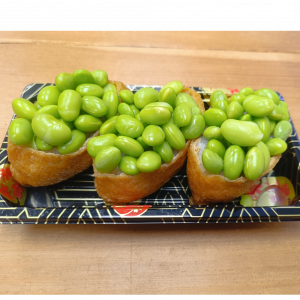 803. Edamame Inari - 3 Pieces