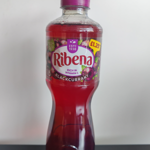 Ribena Blackcurrant Juice Drink ONLY £1.25