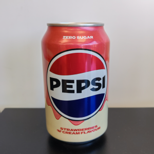 Pepsi Strawberries and Cream Zero Sugar