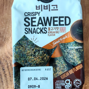 Korean BBQ Flavour Seaweed Seasoned Snack 5g
